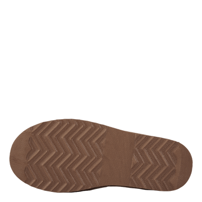 Tamara W Warm Leather Slipper Sudan Brown