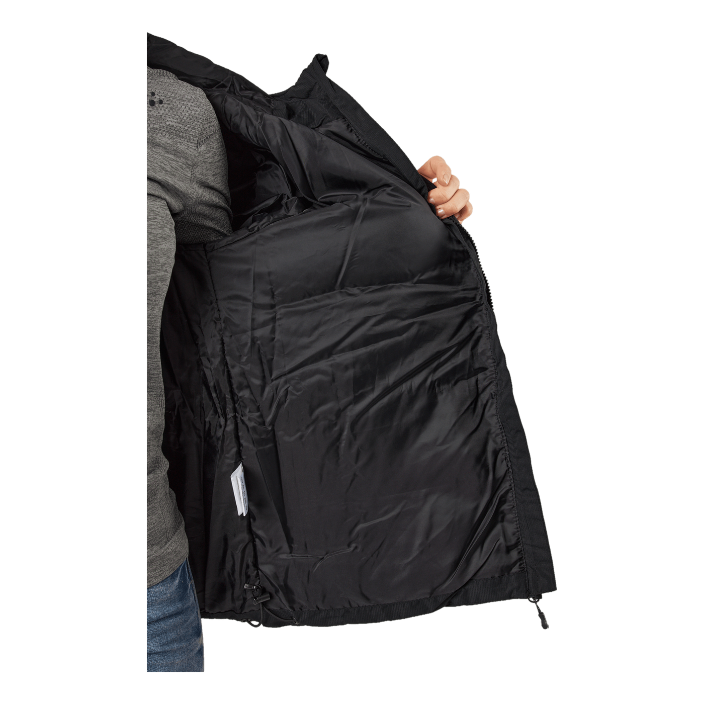 Floss W Padded Jacket Black