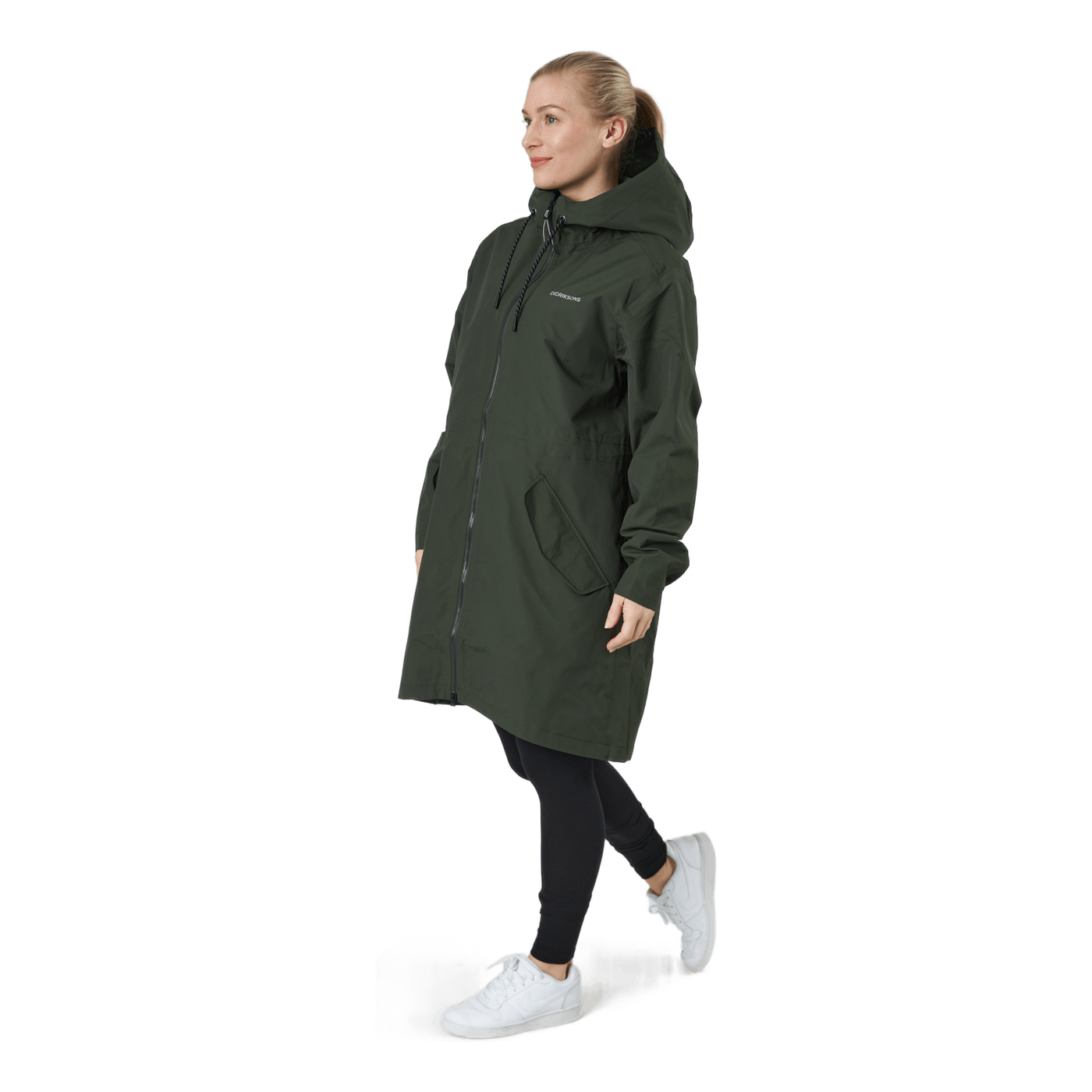 Marta Wns Parka Deep Green