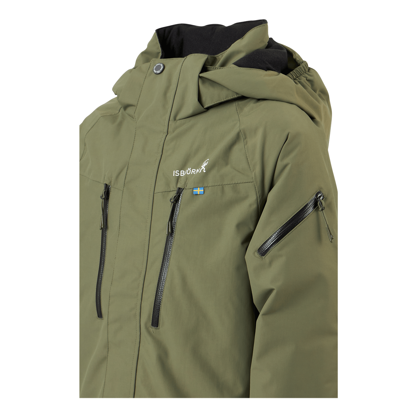 Helicopter Winter Jacket Kids Moss