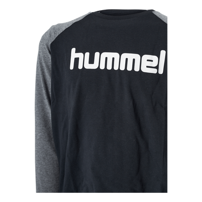 Hmlboys T-shirt L/s Black