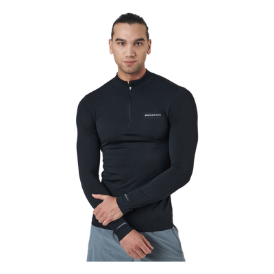 Jaro M Seamless Midlayer Dark Grey Melange