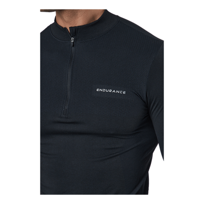 Jaro M Seamless Midlayer Dark Grey Melange