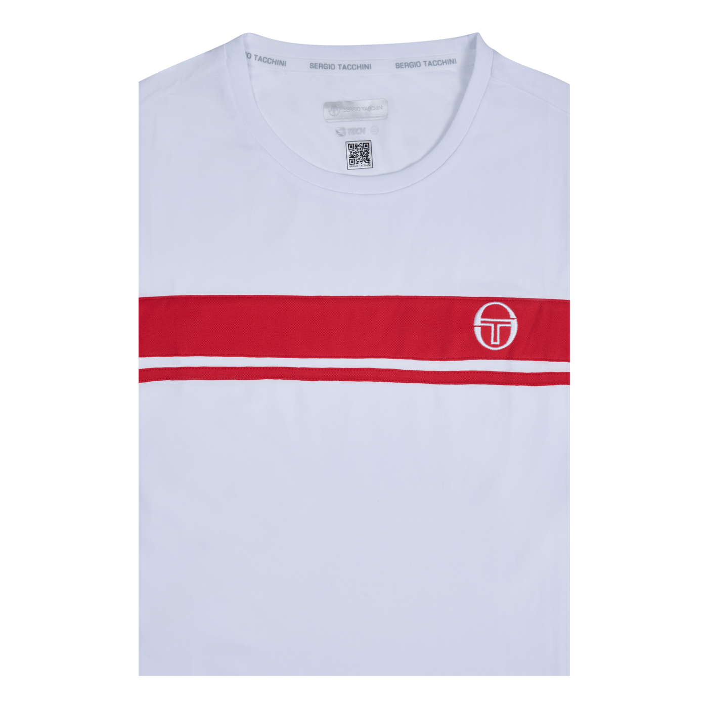 Young Line Pro T-shirt White/red