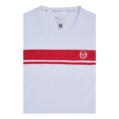 Young Line Pro T-shirt White/red