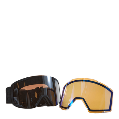 Sco Goggle Shield + Extra Lens Black