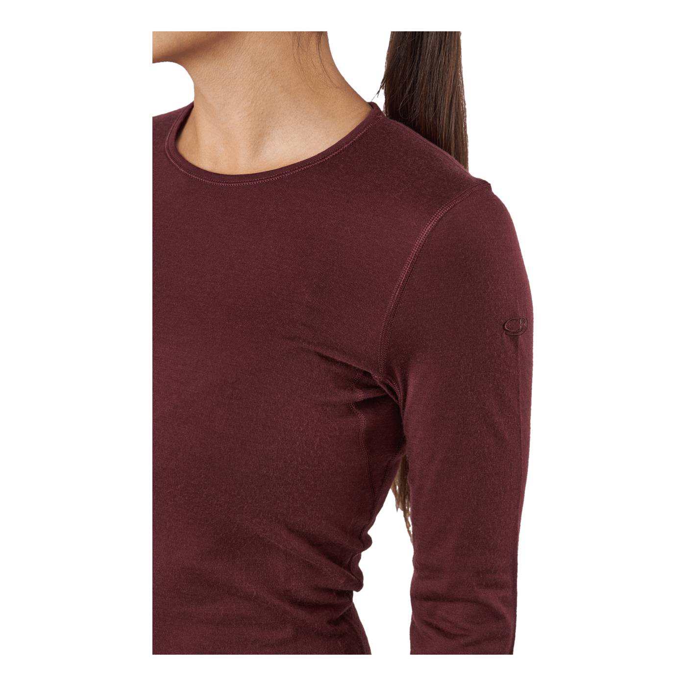 Women 200 Oasis Ls Crewe Espresso