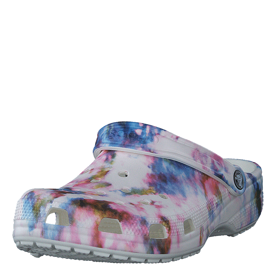 Classic Tie Dye Graphic Clog Garnet/multi