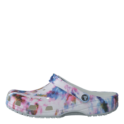 Classic Tie Dye Graphic Clog Garnet/multi