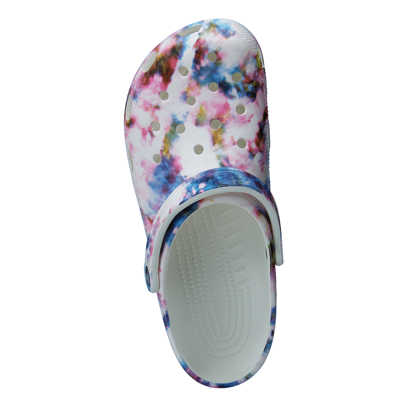 Classic Tie Dye Graphic Clog Garnet/multi