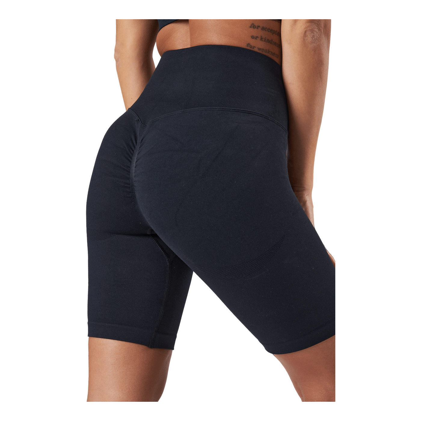 Scrunch Seamless Biker Shorts Black