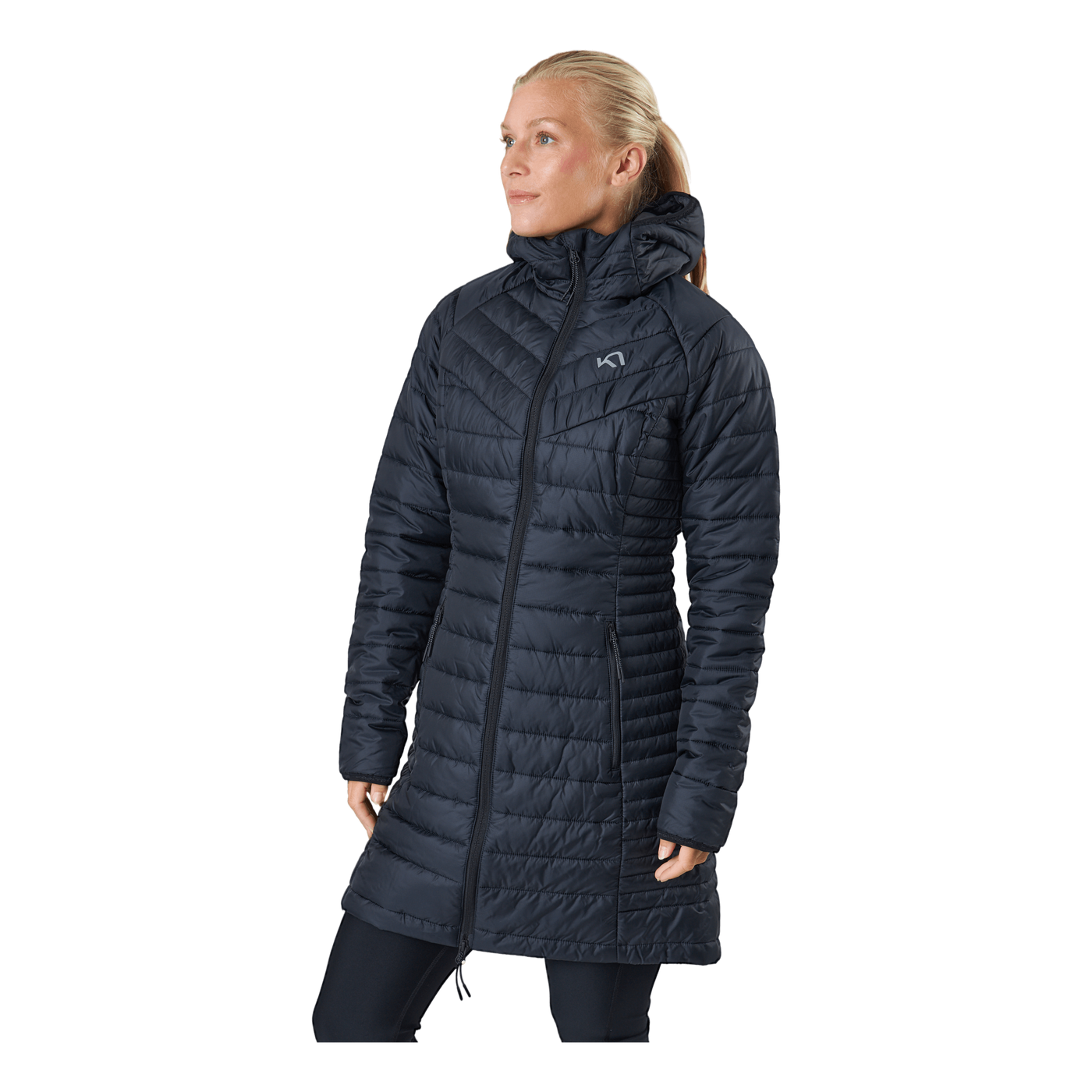 Aada Primaloft Long Jacket Black