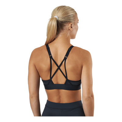 S Lux Strappy Sports Bra Black