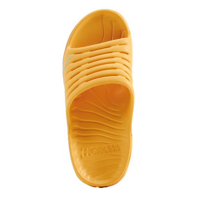 U Ora Recovery Slide Amber Yellow / Shell Coral