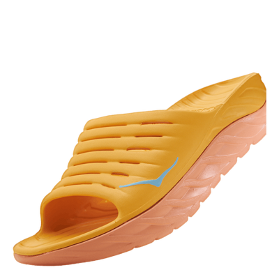 U Ora Recovery Slide Amber Yellow / Shell Coral