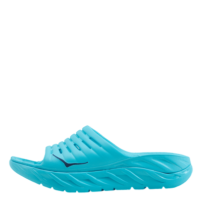 U Ora Recovery Slide Scuba Blue / Bellwether Blue