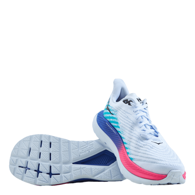 W Mach 5 White / Scuba Blue