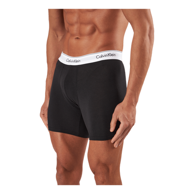 Boxer Brief 3pk Black/ White/ Grey Heather