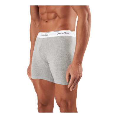 Boxer Brief 3pk Black/ White/ Grey Heather