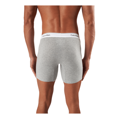 Boxer Brief 3pk Black/ White/ Grey Heather