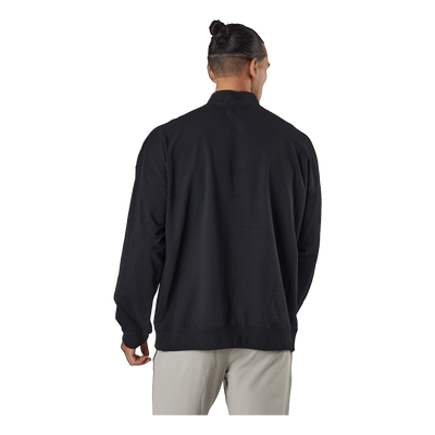 L/s Quarter Zip Black