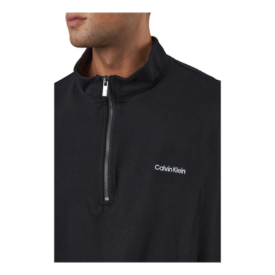 L/s Quarter Zip Black