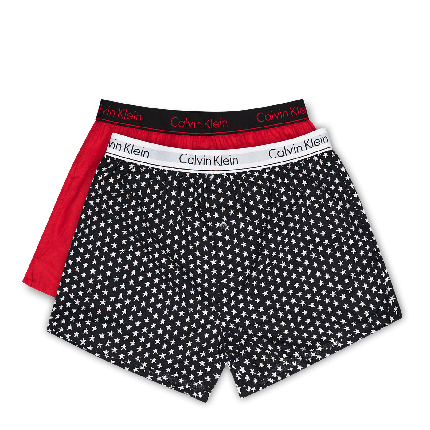 Slim Fit Boxer 2pk Red