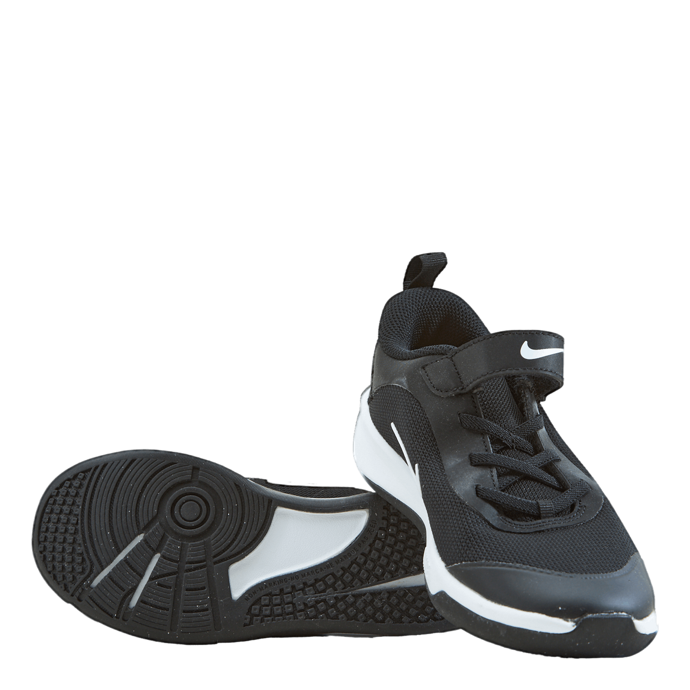 Omni Multi-Court Little Kids' Shoes BLACK/WHITE