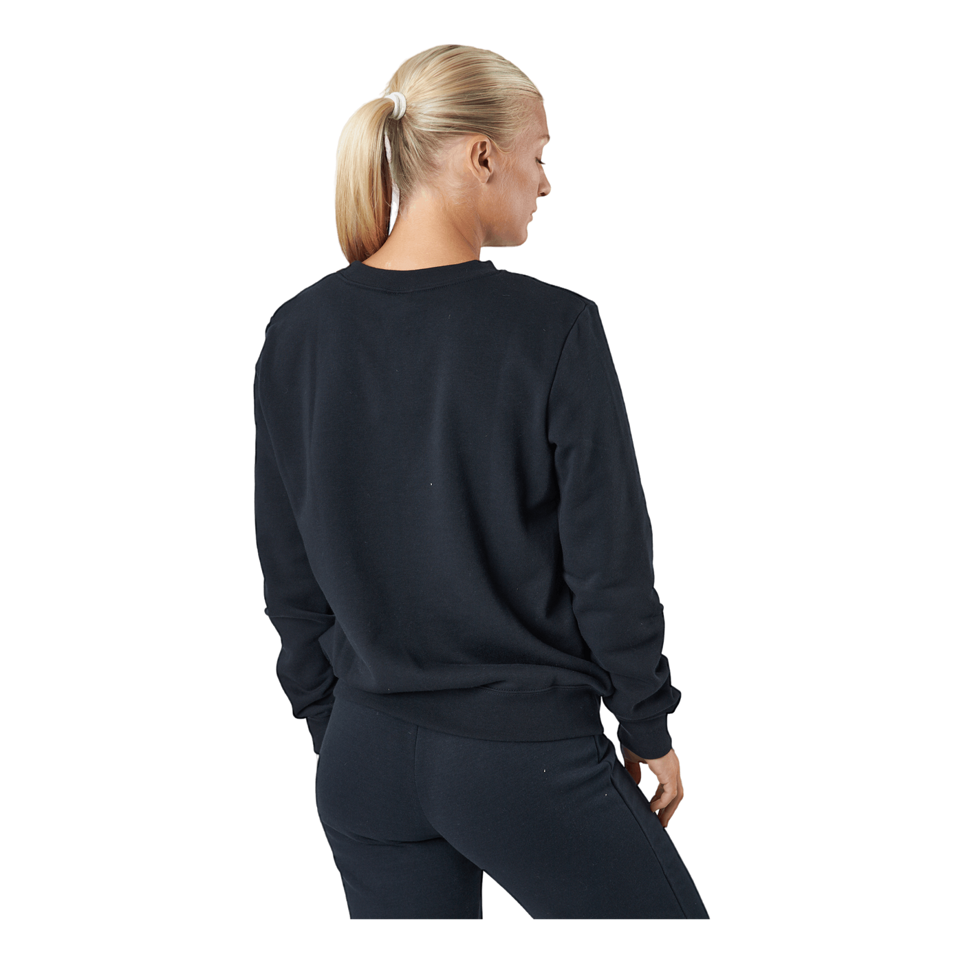 Sportswear Club Fleece Women's Crew BLACK/WHITE