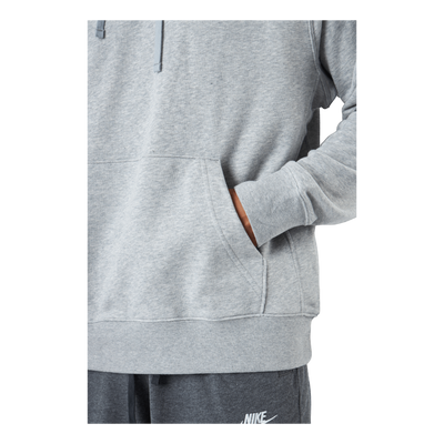 Sportswear Club Men's Pullover Hoodie DK GREY HEATHER/MATTE SILVER/WHITE