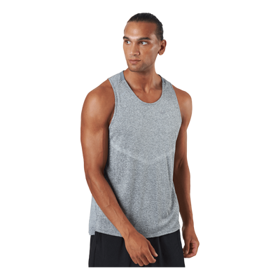 Dri-FIT Rise 365 Men's Running Tank SMOKE GREY/HTR/REFLECTIVE SILV