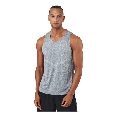 Dri-FIT Rise 365 Men's Running Tank SMOKE GREY/HTR/REFLECTIVE SILV