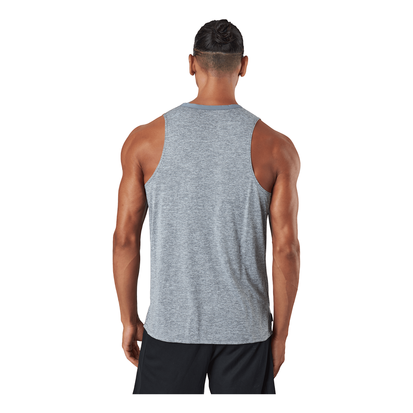 Dri-FIT Rise 365 Men's Running Tank SMOKE GREY/HTR/REFLECTIVE SILV