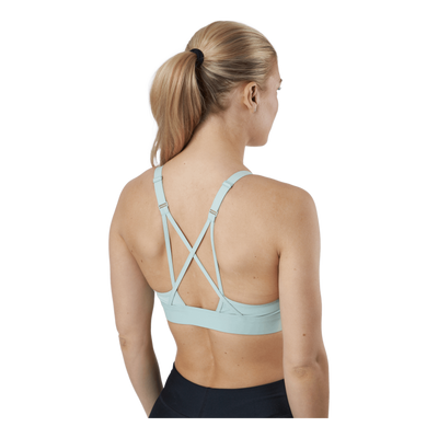 S Lux Strappy Sports Bra Green