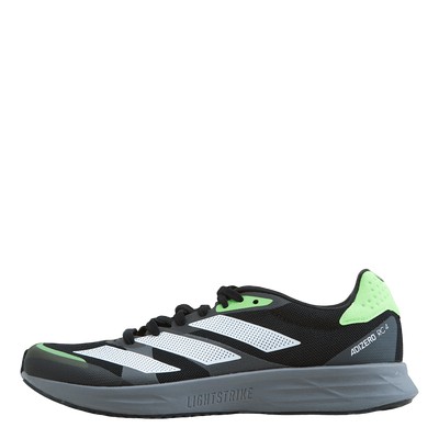 Adizero Rc 4 M Cblack/ftwwht/sgreen