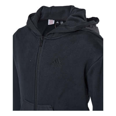 All Szn Fleece Full-Zip Track Top Black