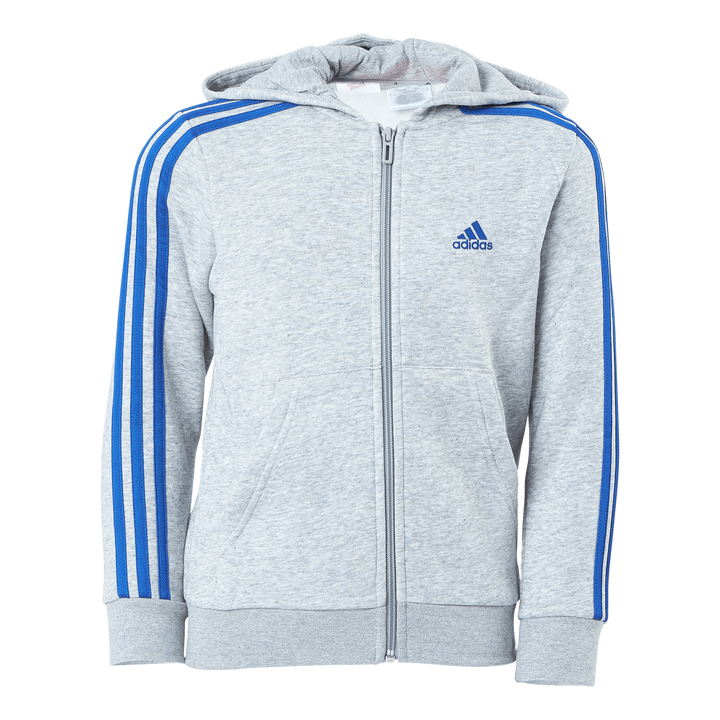 Essentials 3 Stripes Hoodie Medium Grey Heather