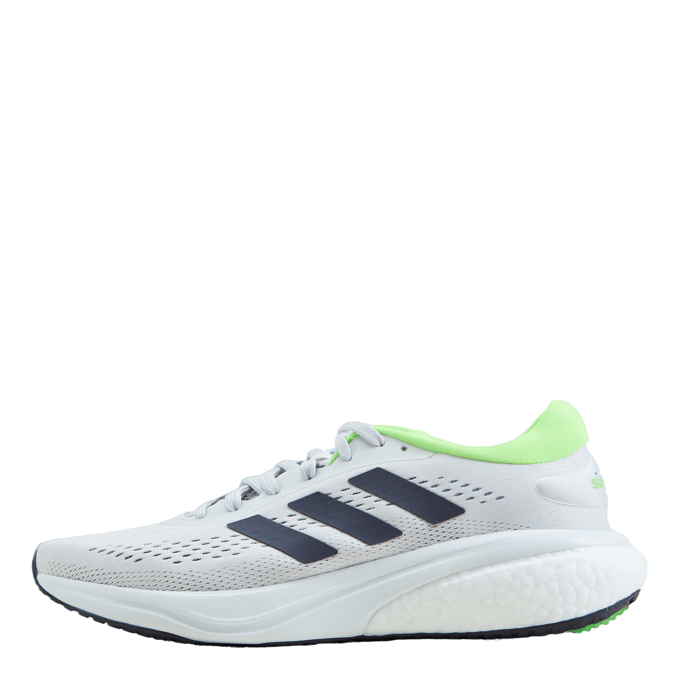 Supernova 2 Running Shoes Dash Grey / Shadow Navy / Solar Green