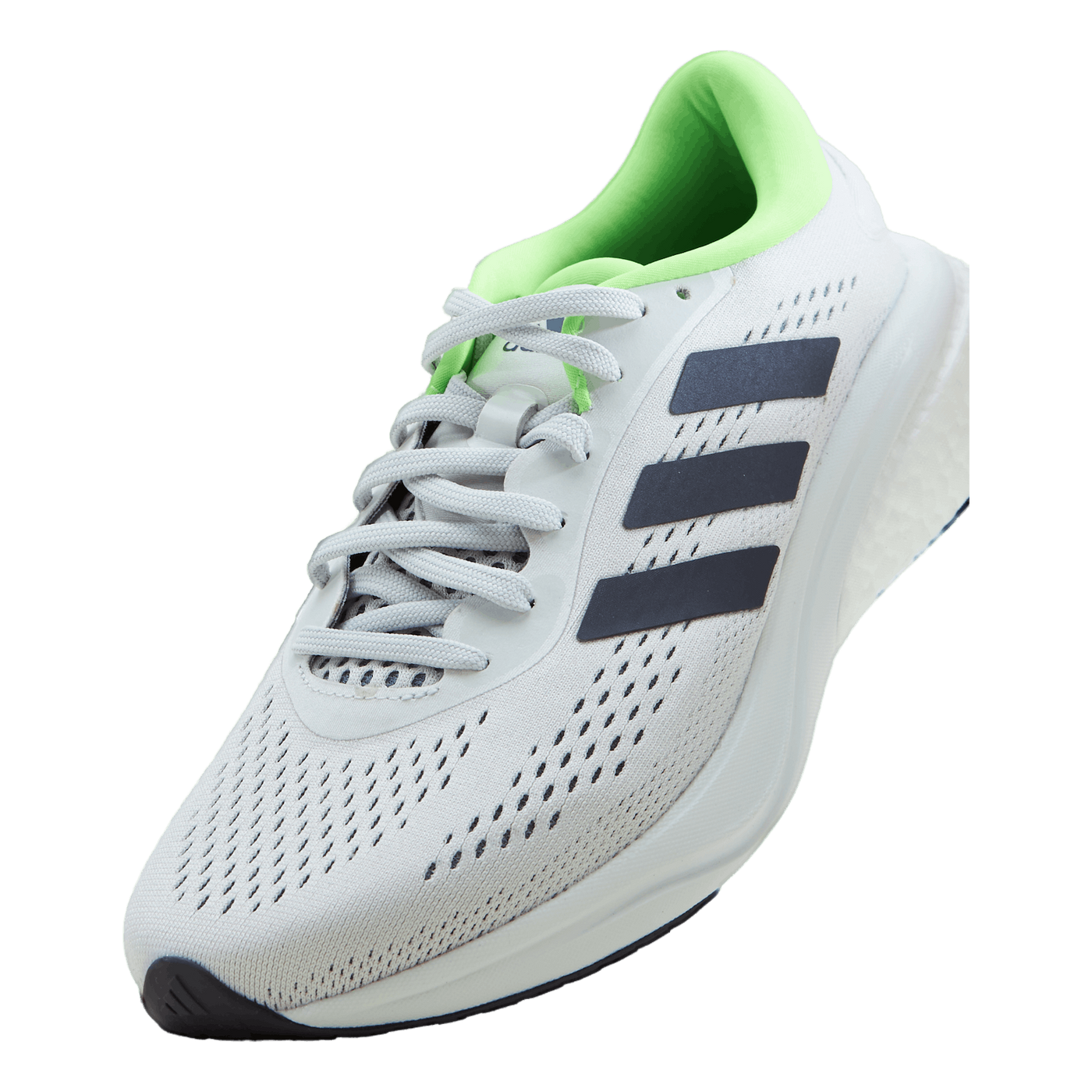 Supernova 2 Running Shoes Dash Grey / Shadow Navy / Solar Green