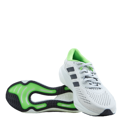 Supernova 2 Running Shoes Dash Grey / Shadow Navy / Solar Green