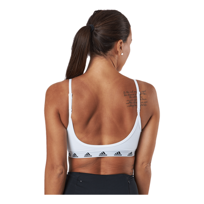 Pureb Ls Bra White/black