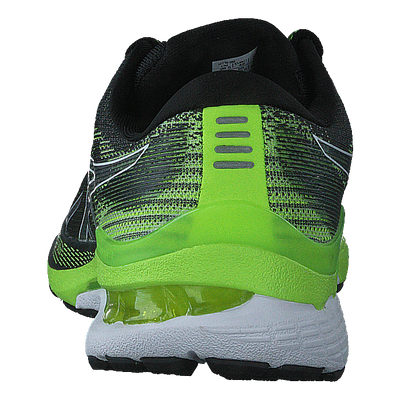 Gel-kayano 28 Black/hazard Green