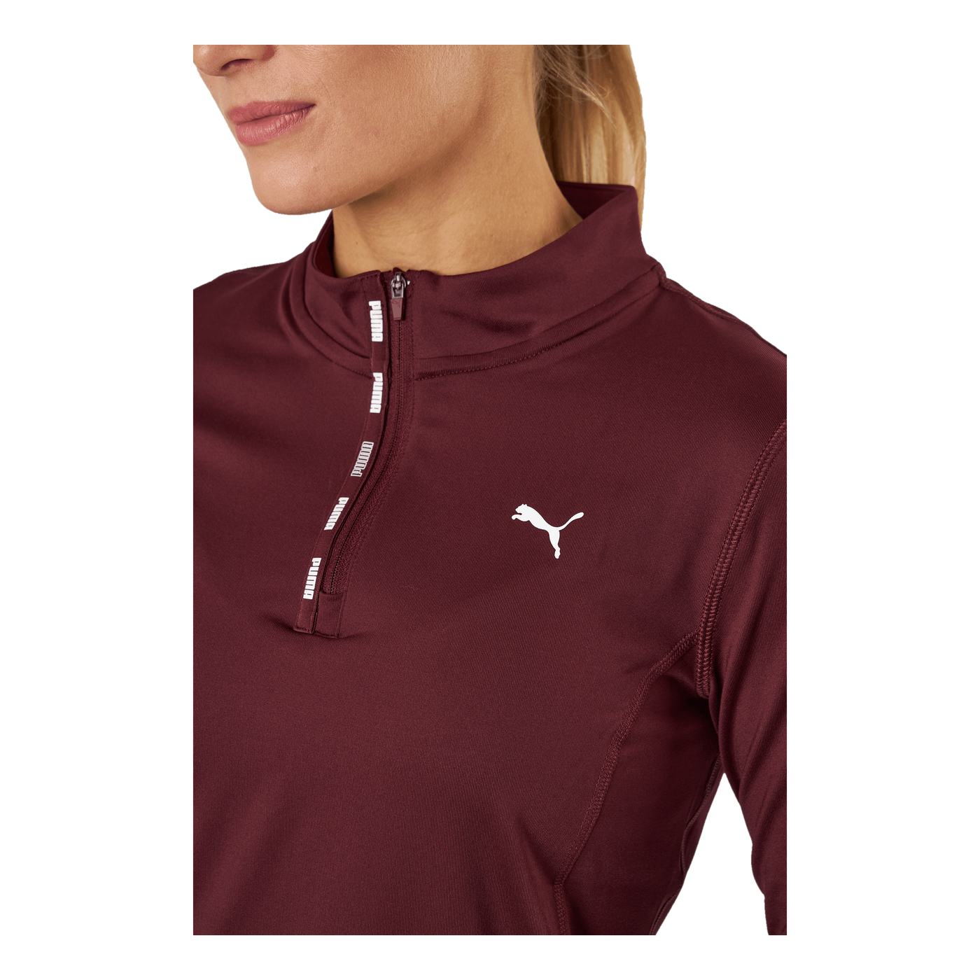 Puma Strong 1/4 Zip Aubergine