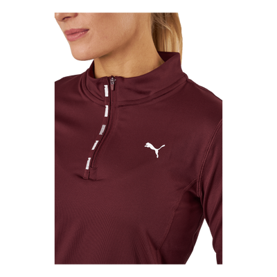 Puma Strong 1/4 Zip Aubergine