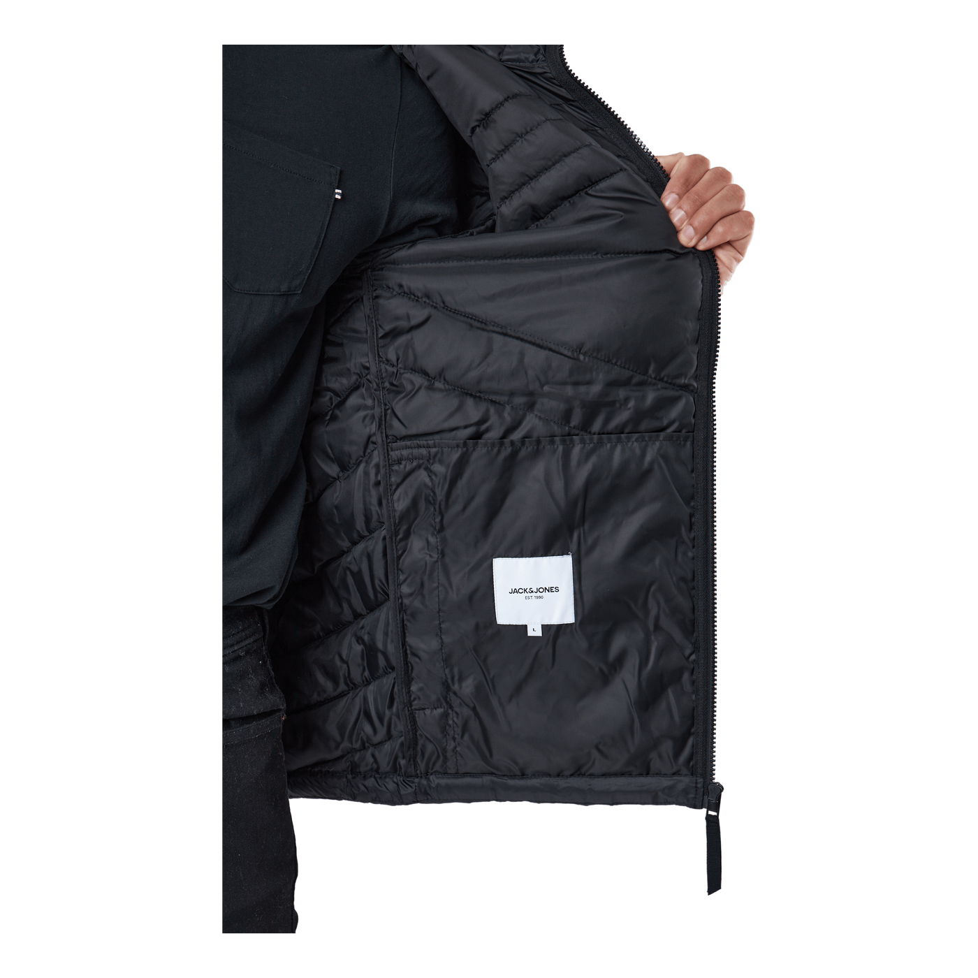 Jjehero Puffer Hood Noos Black