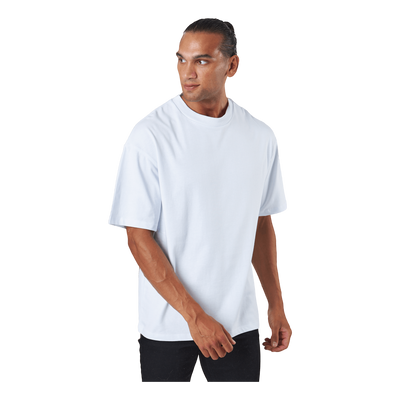 Jprblakam Clean Ss Tee Crew Ne White