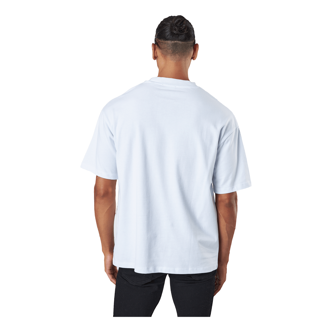 Jprblakam Clean Ss Tee Crew Ne White