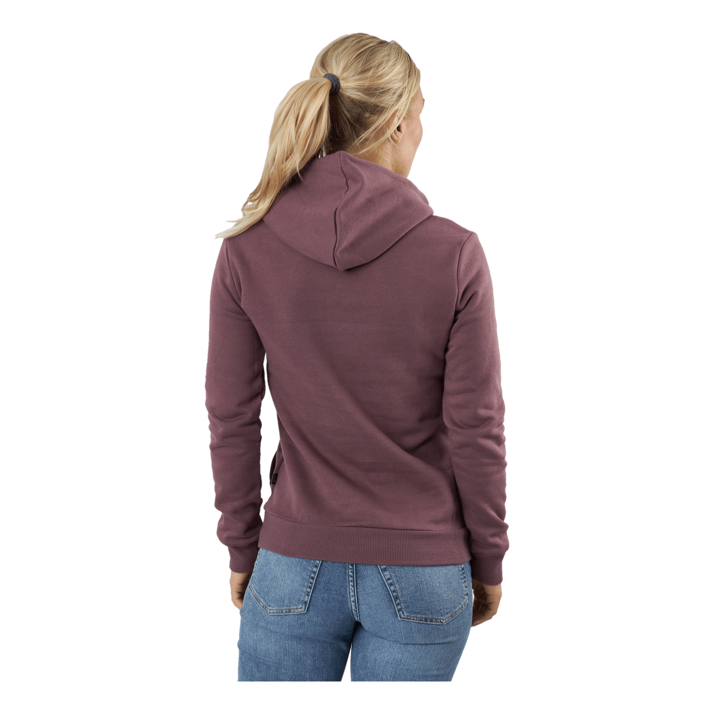 Ess Logo Hoodie Fl (s) Dusty Plum