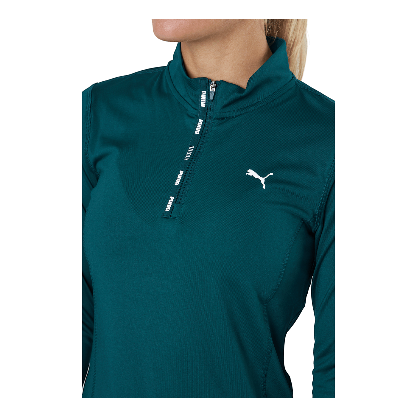 Puma Strong 1/4 Zip Varsity Green