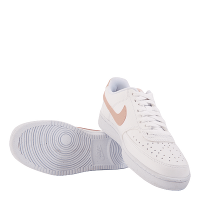 Court Vision Low Next Nature Women's Shoes WHITE/PINK OXFORD